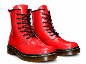 Bota Rojo Charol